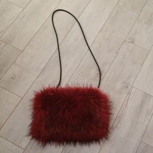 Fur purse